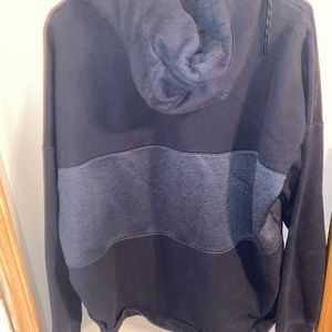Nike two toned hoodie, gently used.  Very comfy